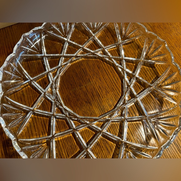 Mikasa Roxborough Hostess Serving Plate / Shallow Bowl 12.5” - Picture 5 of 8